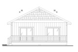 Craftsman House Plan - 86254 - Rear Exterior