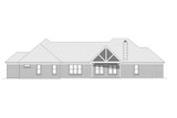 Ranch House Plan - Shane's Landing 86267 - Rear Exterior