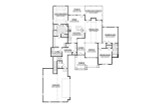 Craftsman House Plan - Englewood 86344 - 1st Floor Plan