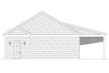 Traditional House Plan - Rolling Meadows 86581 - Rear Exterior