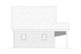 Traditional House Plan - Rolling Meadows 86581 - Right Exterior
