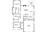 Cottage House Plan - Barlow 86610 - 1st Floor Plan