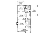 Craftsman House Plan - Alderdale 86645 - 1st Floor Plan