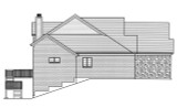 Cape Cod House Plan - Regents Park 86663 - Left Exterior