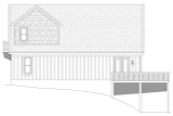 Craftsman House Plan - 86705 - Rear Exterior