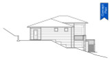 Prairie House Plan - Nehalem 86744 - Left Exterior