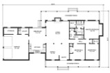 Farmhouse House Plan - Brodie 86756 - 1st Floor Plan