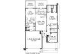 Ranch House Plan - 86811 - 1st Floor Plan
