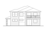 Modern House Plan - Clatsop 86859 - Right Exterior