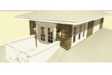 Cape Cod House Plan - Landlubber 86878 - Exterior