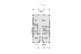 Cape Cod House Plan - Landlubber 86878 - 1st Floor Plan