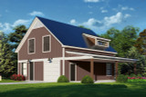 Traditional House Plan - Bear Creek Pass 87051 - Front Exterior