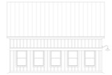 Traditional House Plan - Bear Creek Pass 87051 - Left Exterior