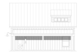 Traditional House Plan - Bear Creek Pass 87051 - Right Exterior