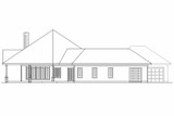 Southern House Plan - Myersdale 87108 - Left Exterior