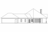 Southern House Plan - Myersdale 87108 - Right Exterior