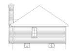 Secondary Image - Traditional House Plan - 87154 - Rear Exterior