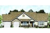 Traditional House Plan - 87230 - Front Exterior