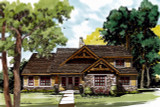 Craftsman House Plan - Red Wing 87255 - Front Exterior