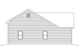 Secondary Image - Traditional House Plan - 87349 - Rear Exterior