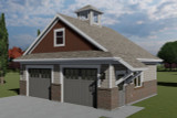 Cape Cod House Plan - 87586 - Front Exterior