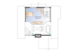 A-Frame House Plan - The Sun Stream 2 87604 - 2nd Floor Plan