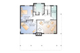A-Frame House Plan - The Sun Stream 2 87604 - Basement Floor Plan