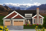 Craftsman House Plan - 87648 - Front Exterior