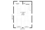 Traditional House Plan - Forney 87691 - 1st Floor Plan