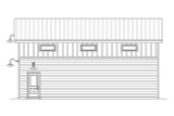 Contemporary House Plan - 87801 - Right Exterior