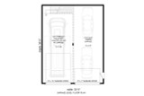 Contemporary House Plan - 87801 - 1st Floor Plan