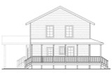 Country House Plan - Green Acre 87935 - Left Exterior