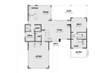 Modern House Plan - Le Conte 87921 - 1st Floor Plan