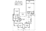 European House Plan - Avondale 88116 - 1st Floor Plan