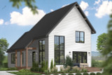 Modern House Plan - Willowgate 2 88102 - Front Exterior