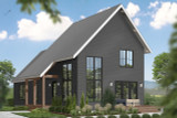 Modern House Plan - Willowgate 2 88102 - Front Exterior