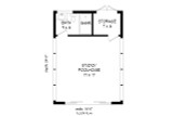 Traditional House Plan - Mariner Poolhouse 88144 - 1st Floor Plan
