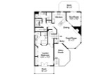 Cape Cod House Plan - Winchester 88148 - 1st Floor Plan