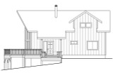 A-Frame House Plan - Timber Hill 88150 - Right Exterior