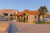 Southwest House Plan - Santa Fe 88245 - Left Exterior