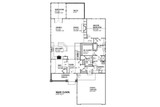 Craftsman House Plan - Meadow 88254 - 1st Floor Plan