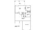 Secondary Image - Craftsman House Plan - Meadow 88254 - Basement Floor Plan