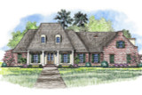 Southern House Plan - Natchitoches 88303 - Front Exterior