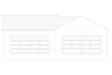 Traditional House Plan - Thompson 88450 - Front Exterior