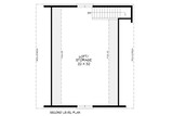 Secondary Image - Colonial House Plan - 88465 - 2nd Floor Plan