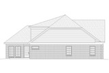 Traditional House Plan - 88468 - Left Exterior
