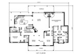 Country House Plan - Leander 88530 - 1st Floor Plan