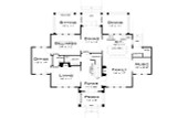 Colonial House Plan - Katelen Irene 88624 - 1st Floor Plan