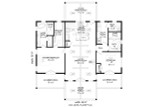 Craftsman House Plan - Eagle Ranch 88706 - 1st Floor Plan