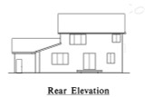 Craftsman House Plan - 88743 - Rear Exterior